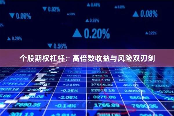 个股期权杠杆：高倍数收益与风险双刃剑